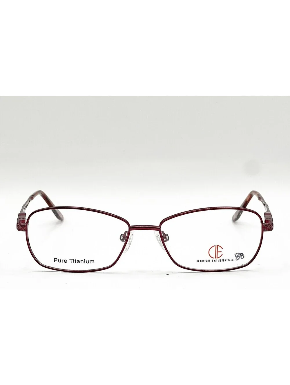 Classique Eye Essentials Sec311T Burgundy C1 Authentic Eyeglasses 53-15-135